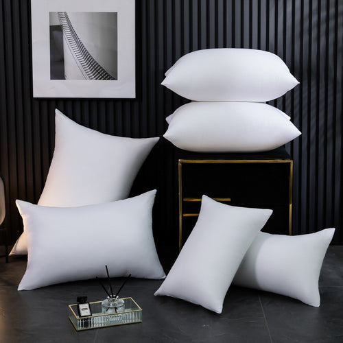 Soft Rectangular Sofa Cushion Insert – Plush Backrest Pillow (35x55 cm)